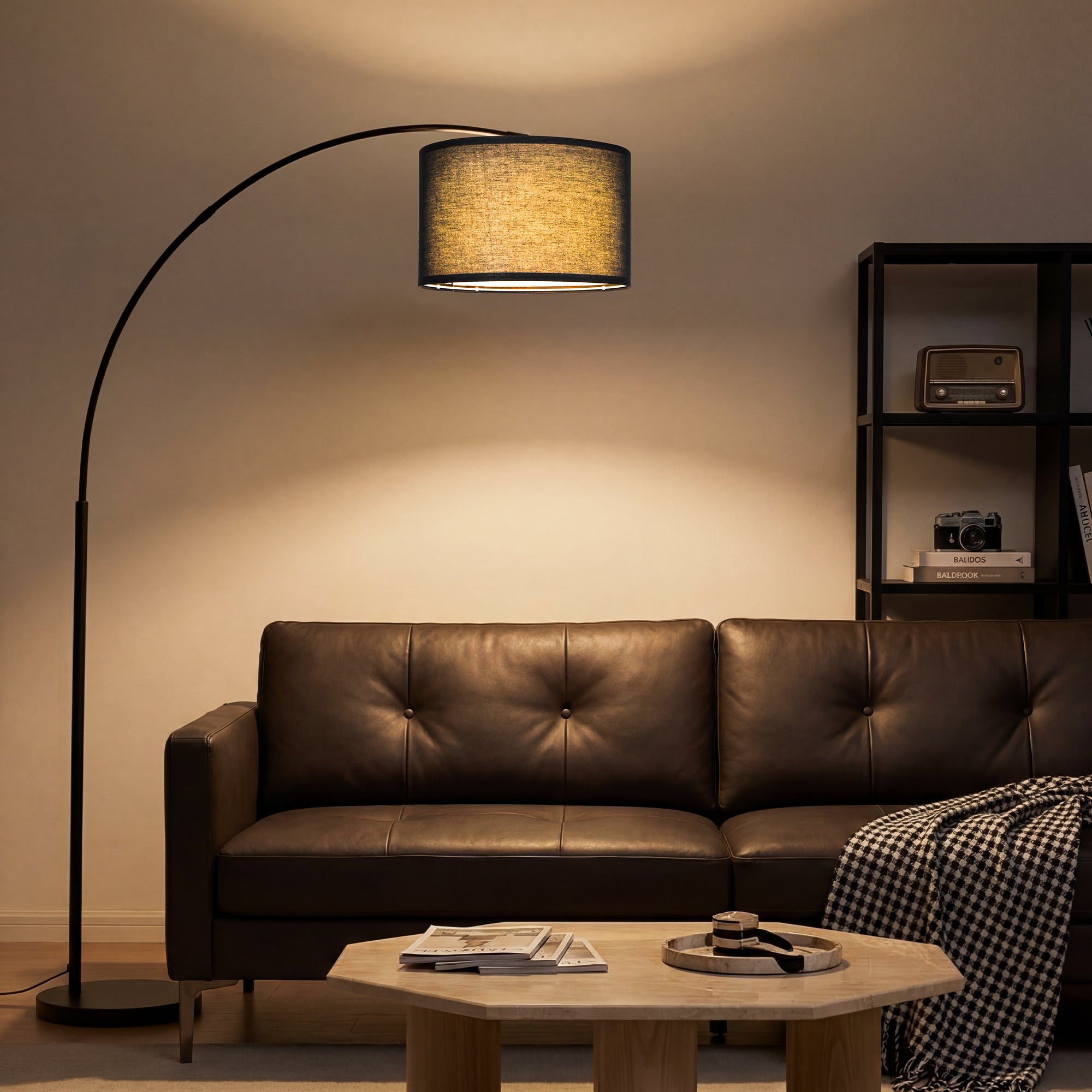 Stylish Arc Floor Lamp for Living Room OVEL FL21