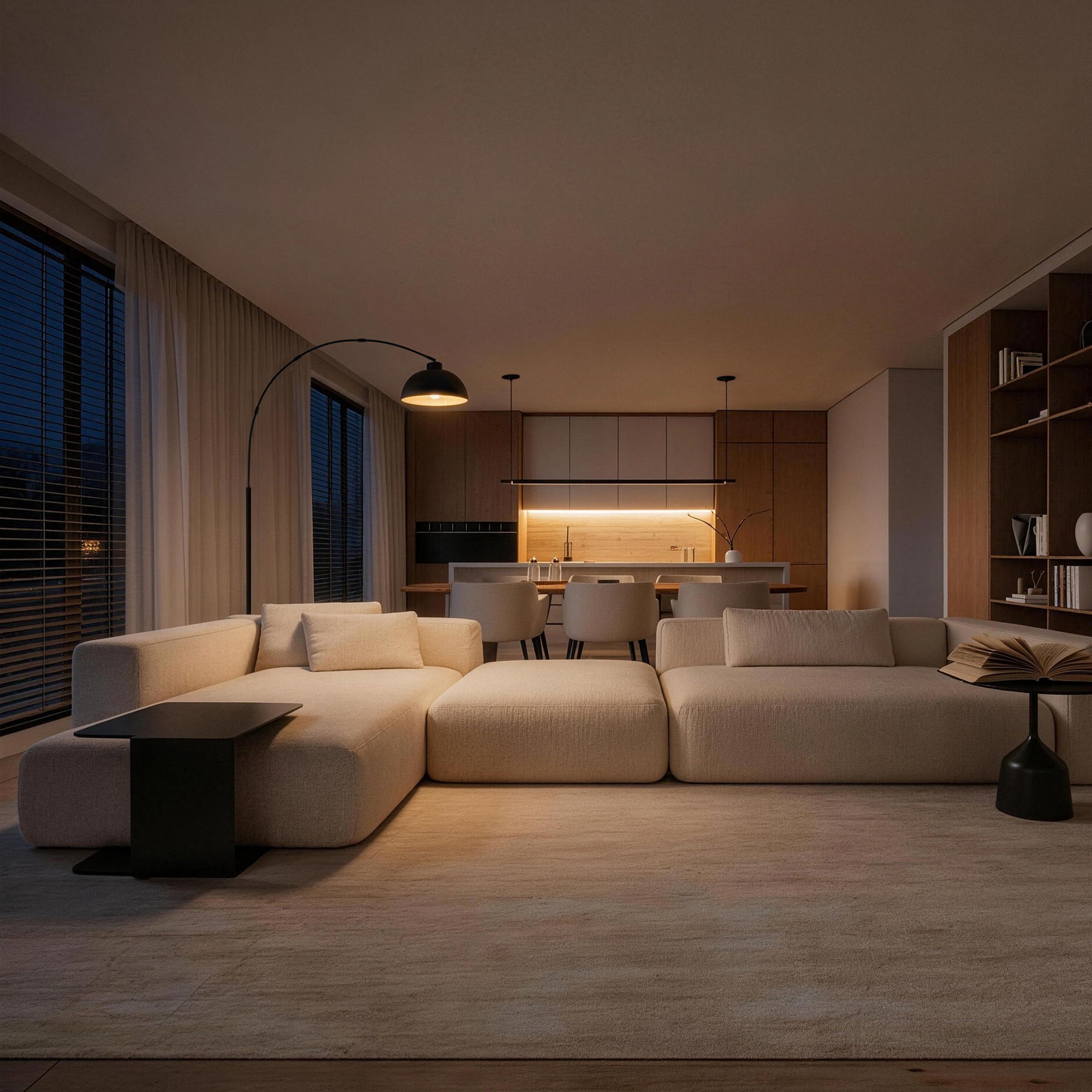 Arc Floor Lamp for Living Room OVEL FL02