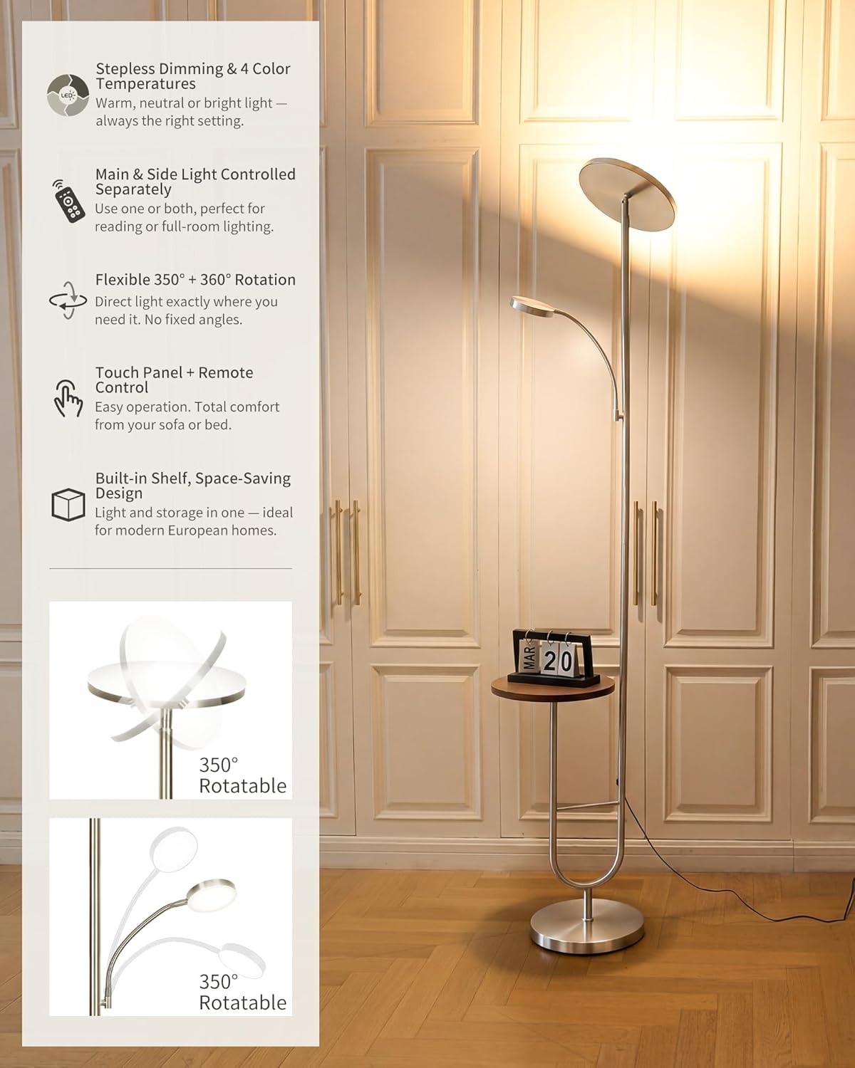 Floor Lamp for Living Room