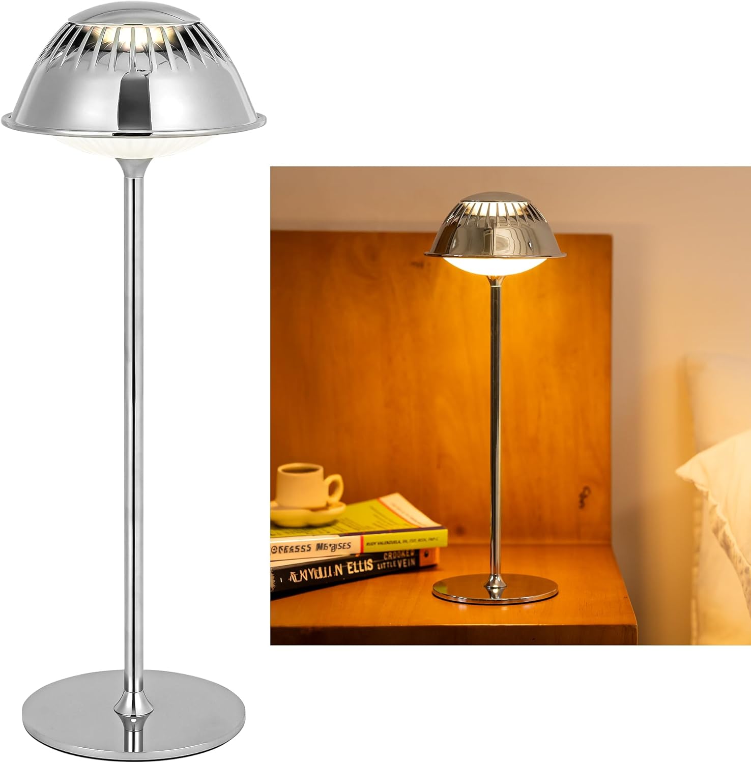 LuminexDesigns Rechargeable LED Table Lamp VIOA TL14