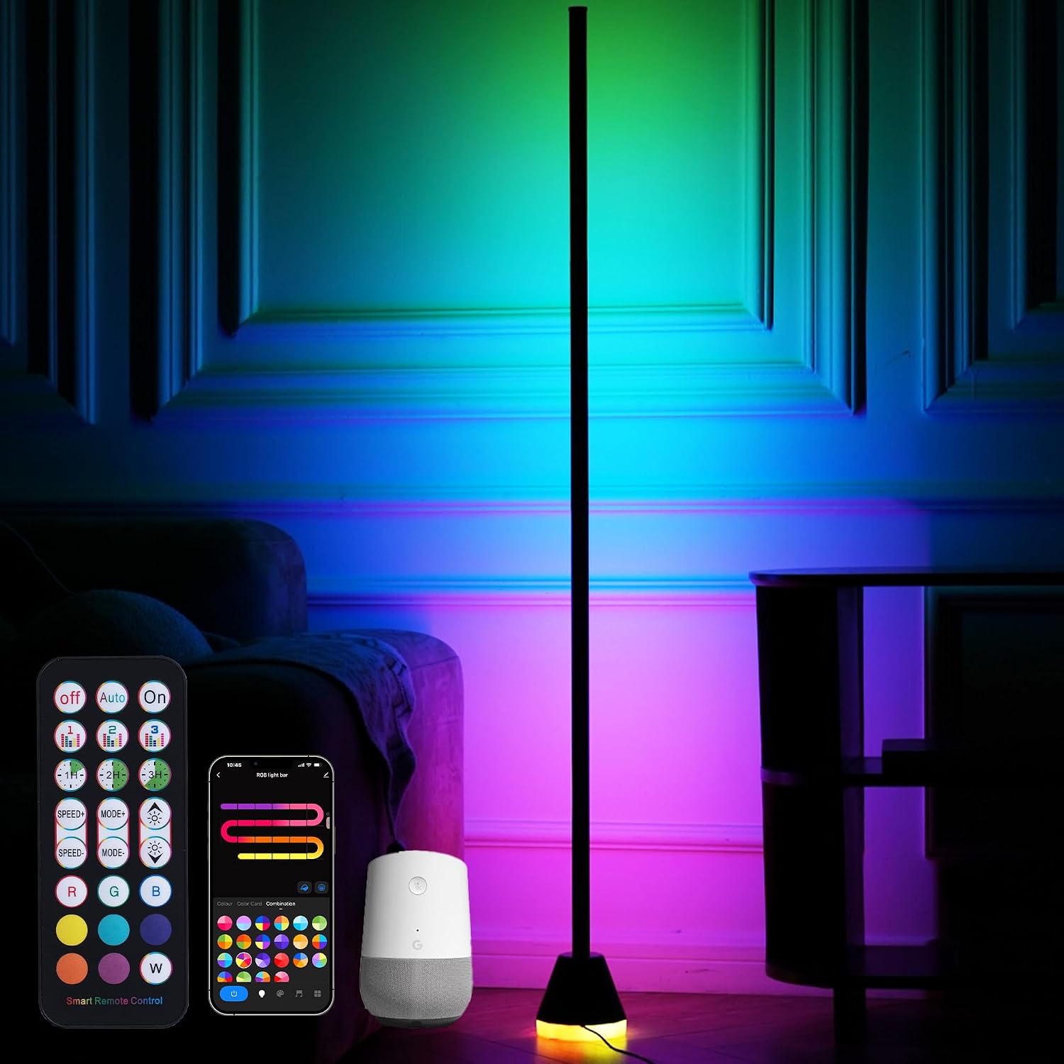 Smart LED Floor Lamp RGBIC VYBE Floor
