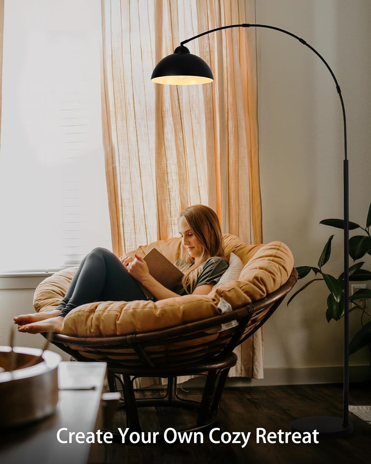 Arc Floor Lamp for Living Room
