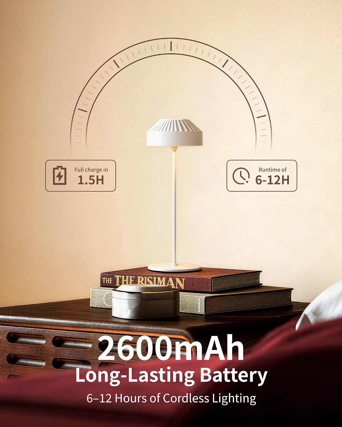 Mini Cordless LED Table Lamps VIOA TL16
