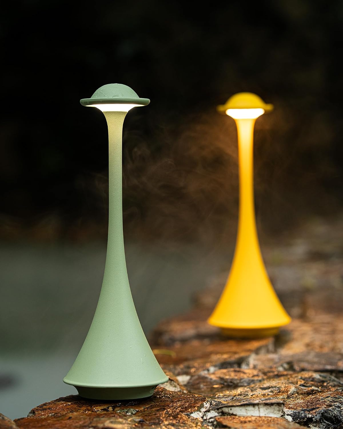 Futuristic Cordless LED Table Lamp
