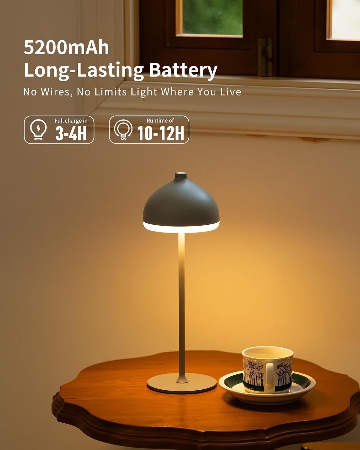 Cordless Table Lamp VIOA TL13