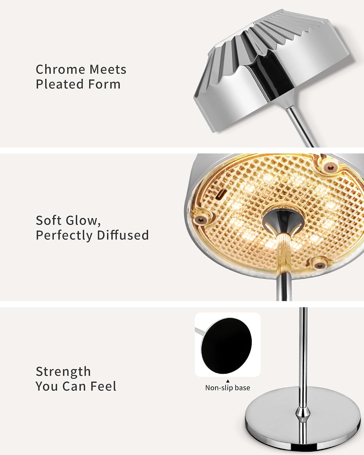 Mini Cordless LED Table Lamps VIOA TL16