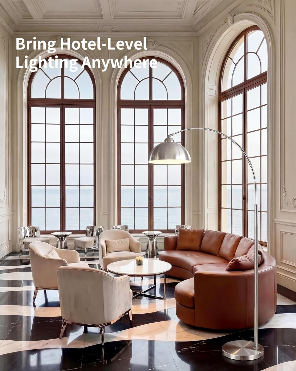 Arc Floor Lamp for Living Room
