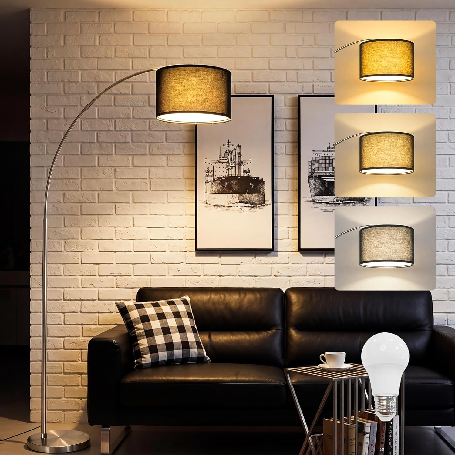Stylish Arc Floor Lamp for Living Room