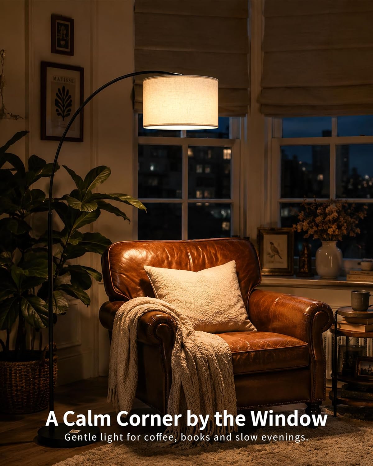 Stylish Arc Floor Lamp for Living Room