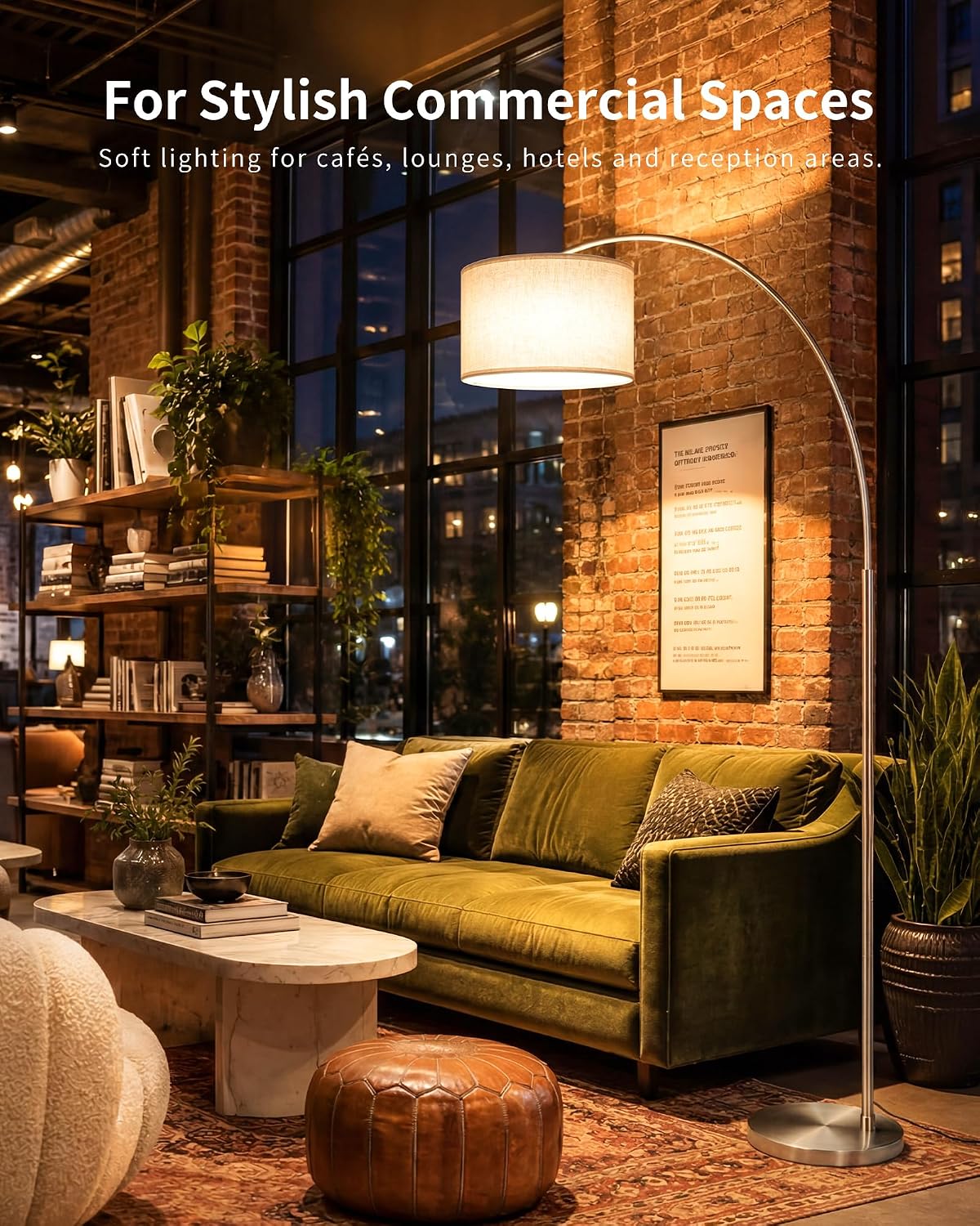 Stylish Arc Floor Lamp for Living Room