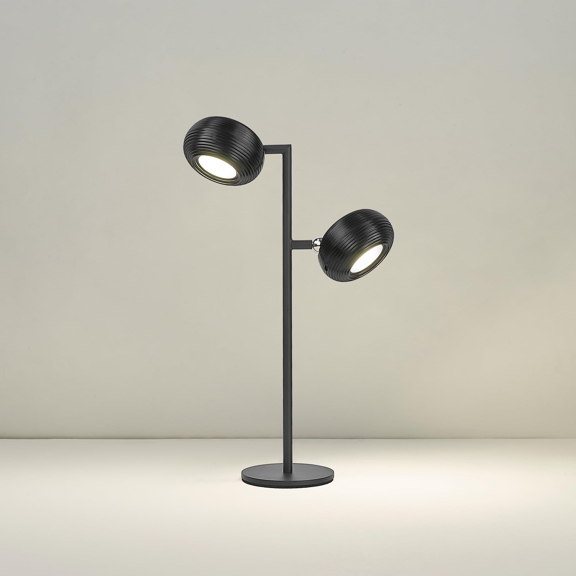 Dimmable LED Wireless Table Lamp with Magnetic Detachable Lamp Head - Black