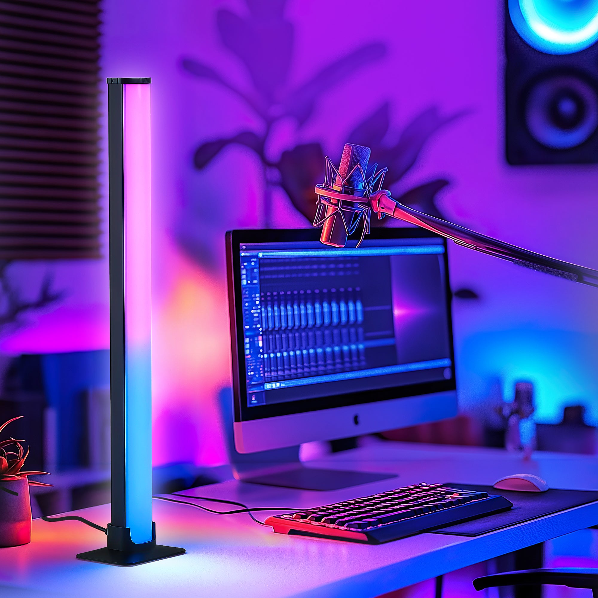 25cm RGB LED Light Bar VYBE Desk