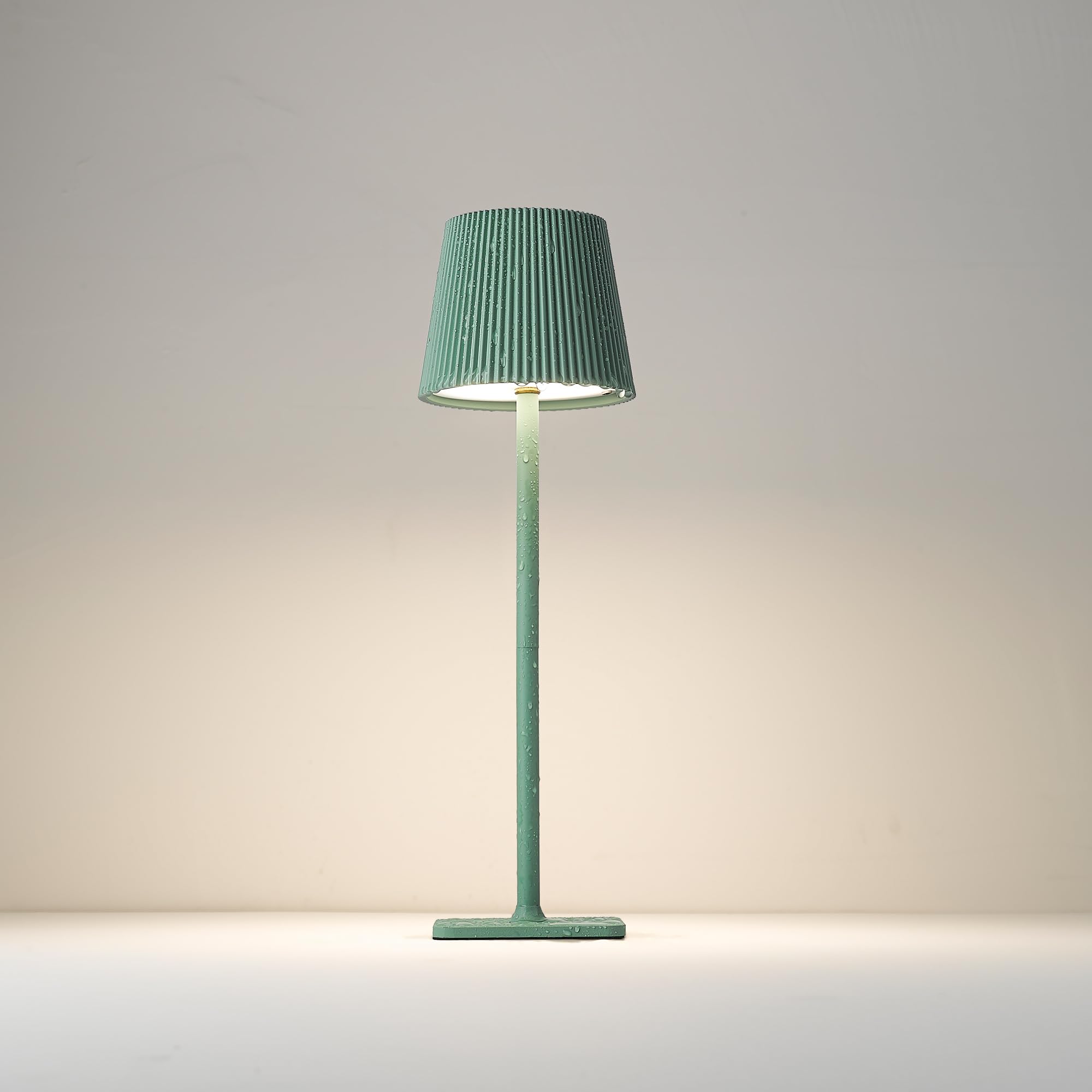 Dimmable Wireless LED Table Lamp with Touch Control - Green