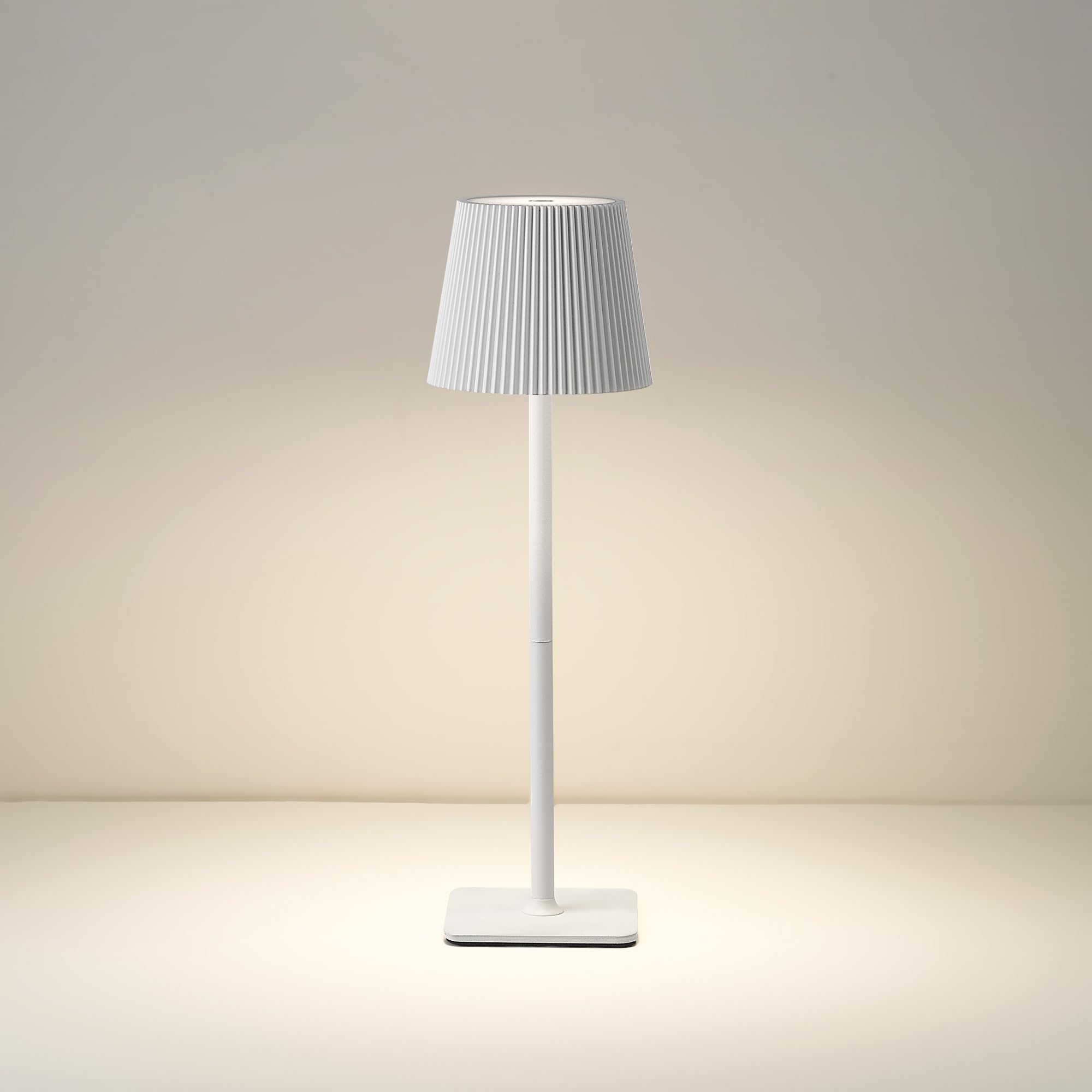 Dimmable Wireless LED Table Lamp with Touch Control - White