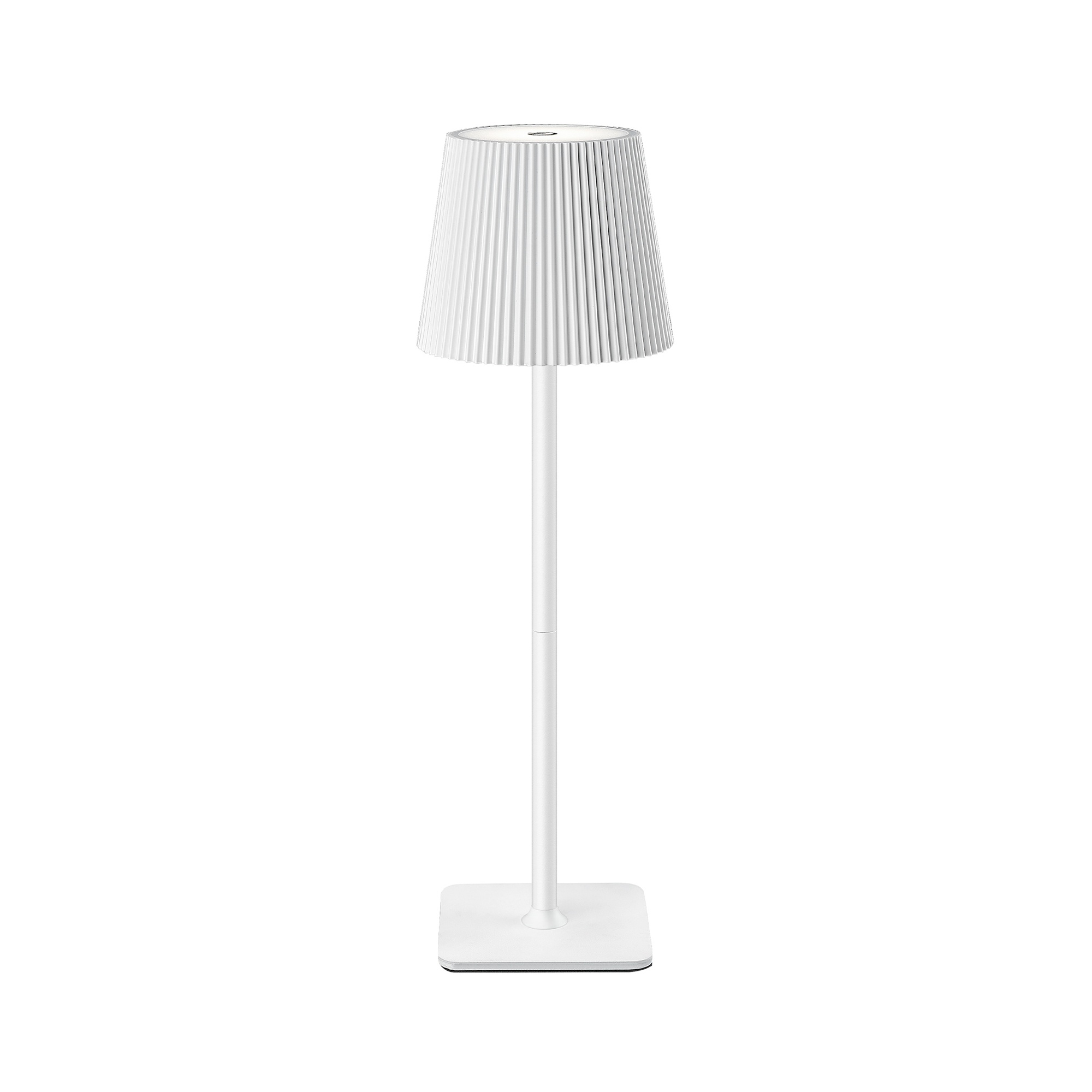 Dimmable Wireless LED Table Lamp with Touch Control - White