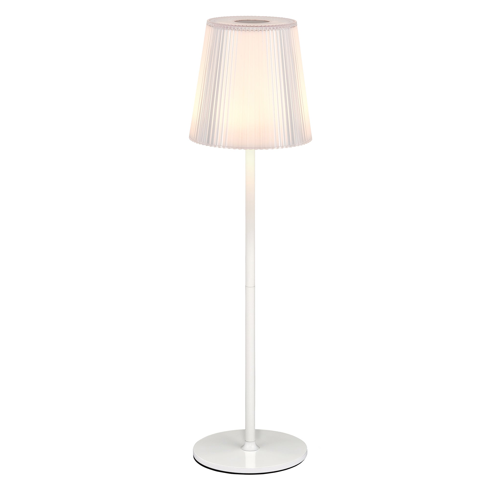 Table Lamp Wireless LED Dimmable Bedside Lamp & Rechargeable Table Lamp with Magnetic Lamp Head, 3000K White & RGB, IP54 Waterproof for Outdoor Bedroom Living Room Balcony Camping, White