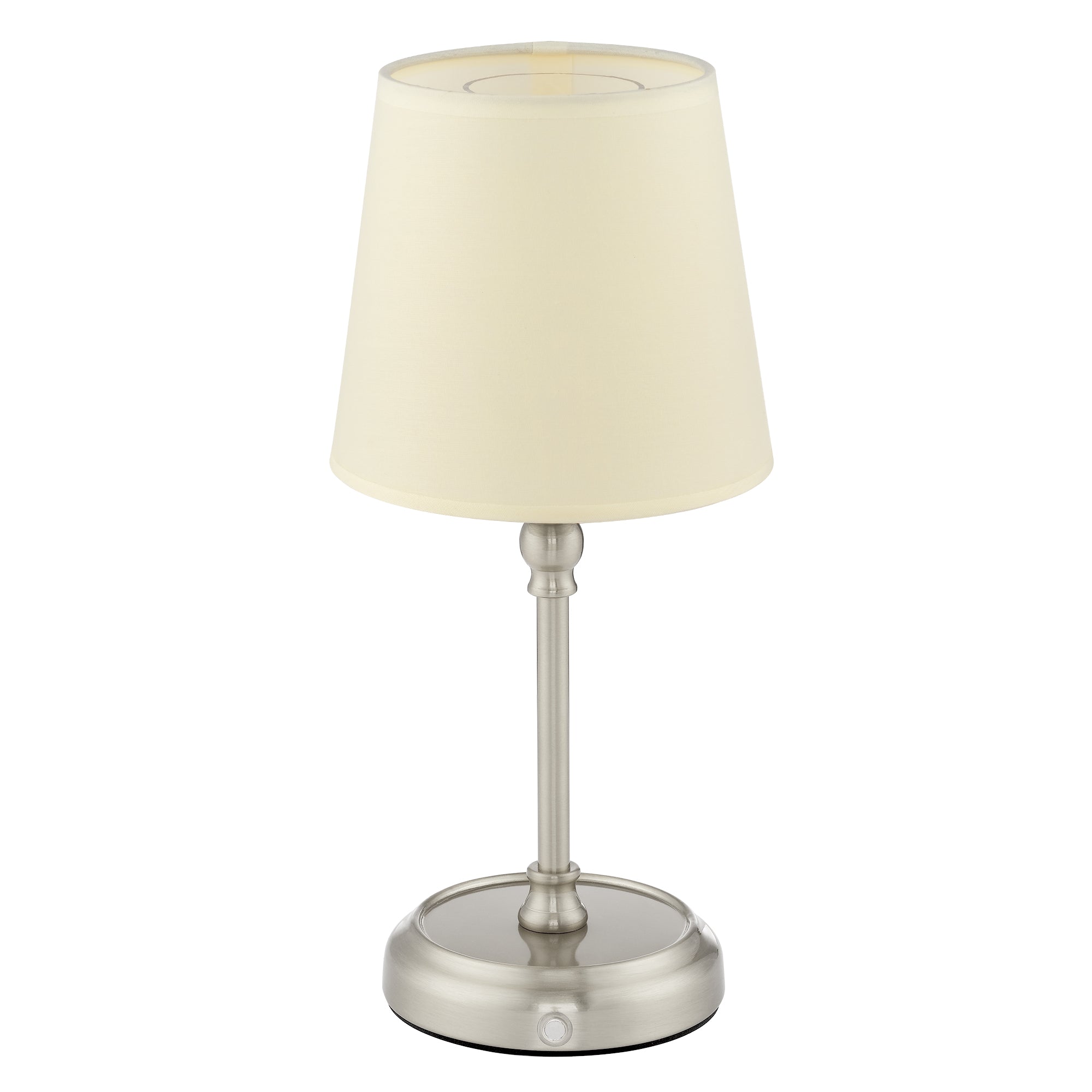 Bedside Lamps, 5200 mAh Rechargeable Cordless Table Lamps for Living Room with Bulb Included, Dimmable, Touch Control, 3-in-1 Shade, for Bedroom, Dining,Home Décor -Sliver