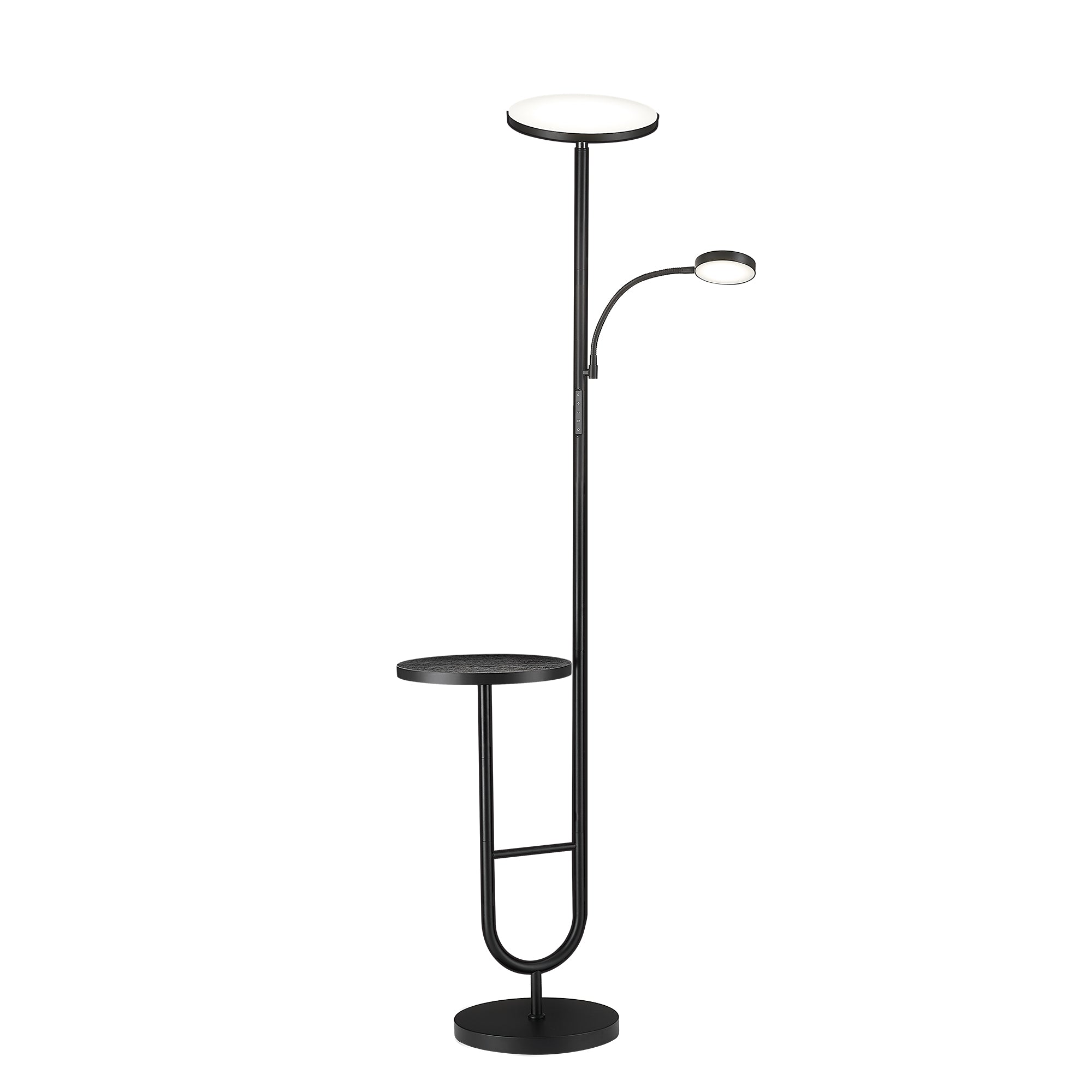 Gooseneck Side LED Floor Lamp AVEN MF18