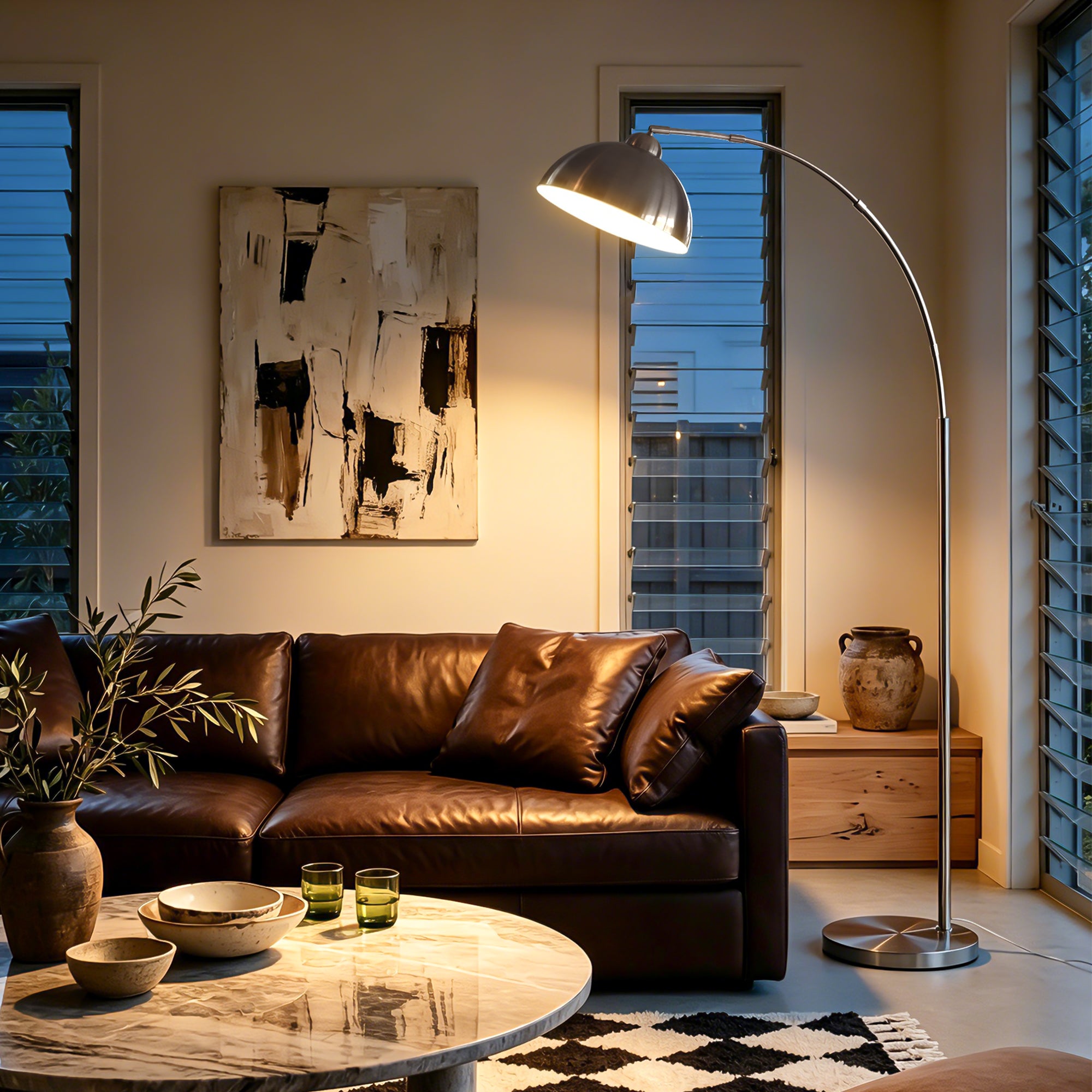 Arc Floor Lamp for Living Room OVEL FL02