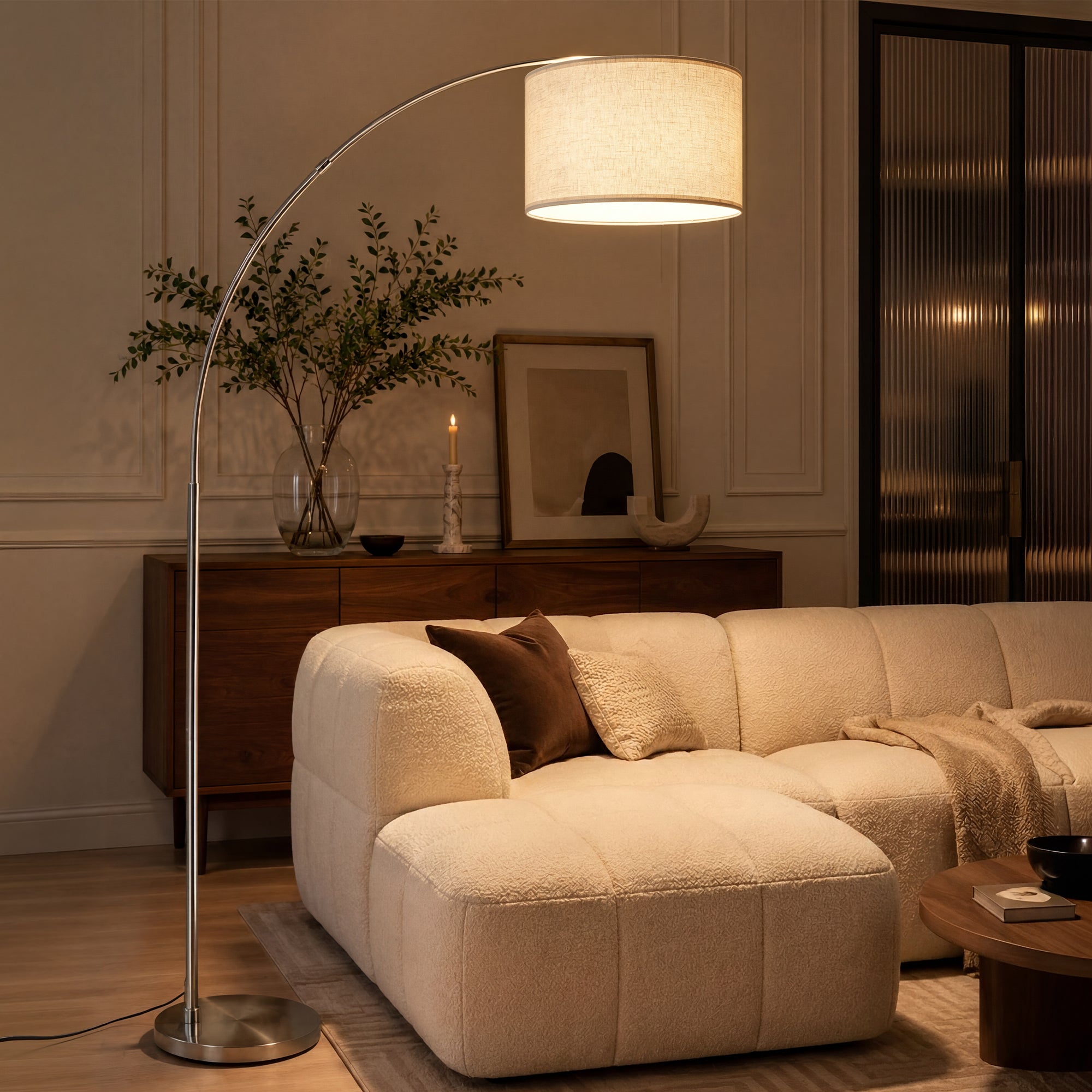 Stylish Arc Floor Lamp for Living Room OVEL FL21