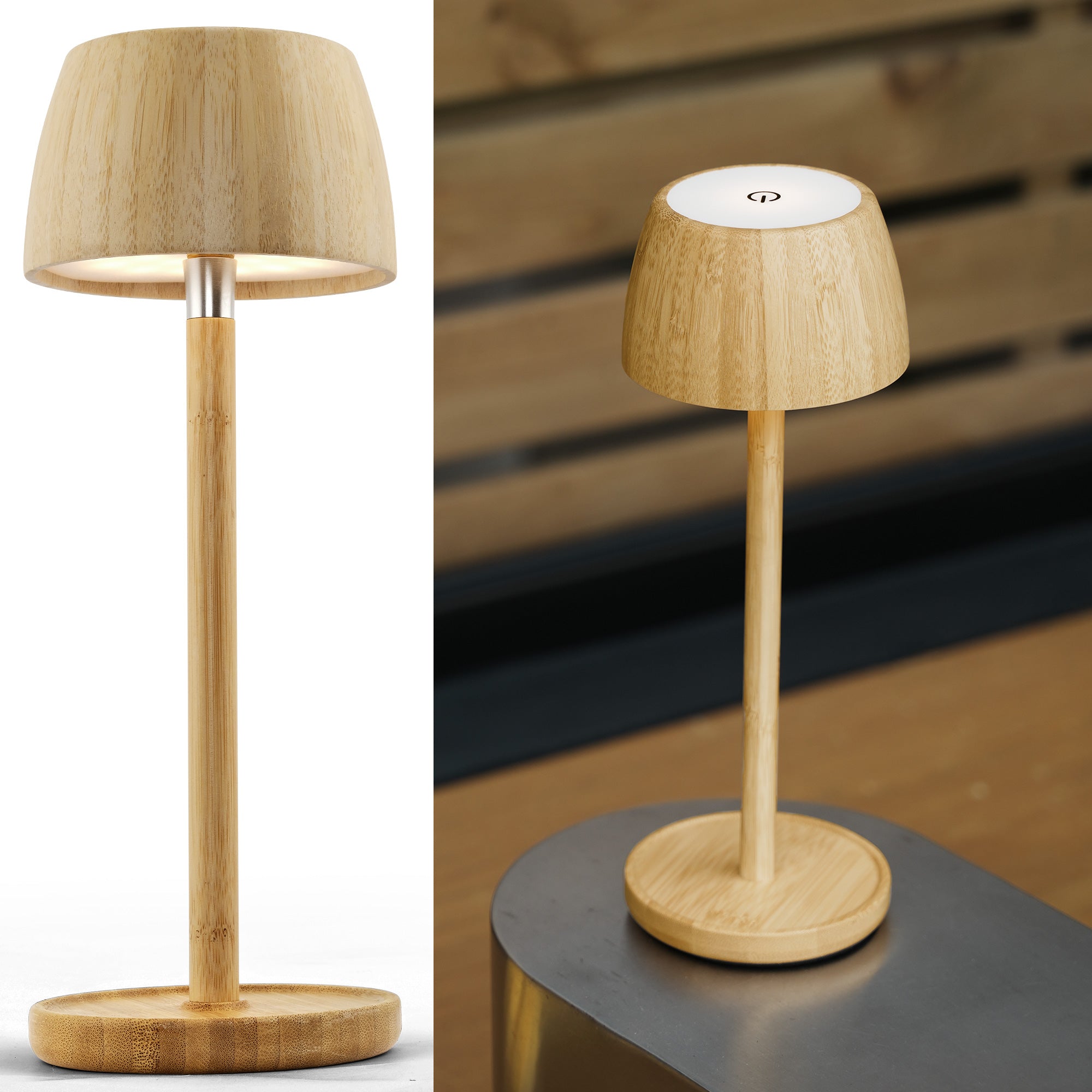 LED Table Lamp Wireless Battery Dimmable Lamp Table Lamp