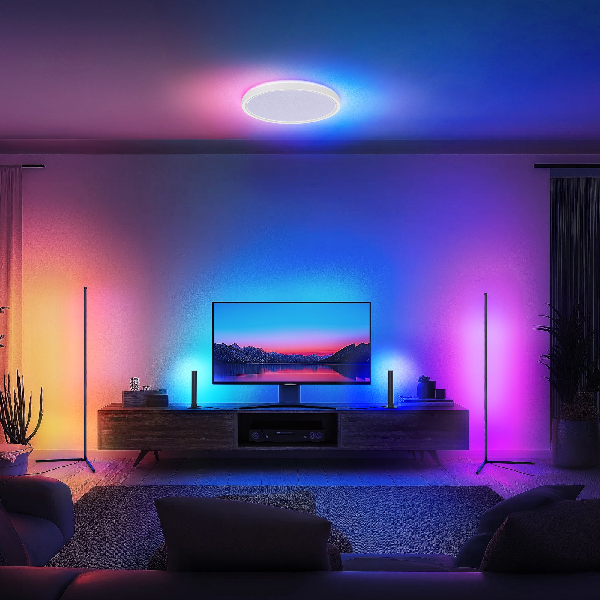 LED Corner Floor Lamp VYBE Floor