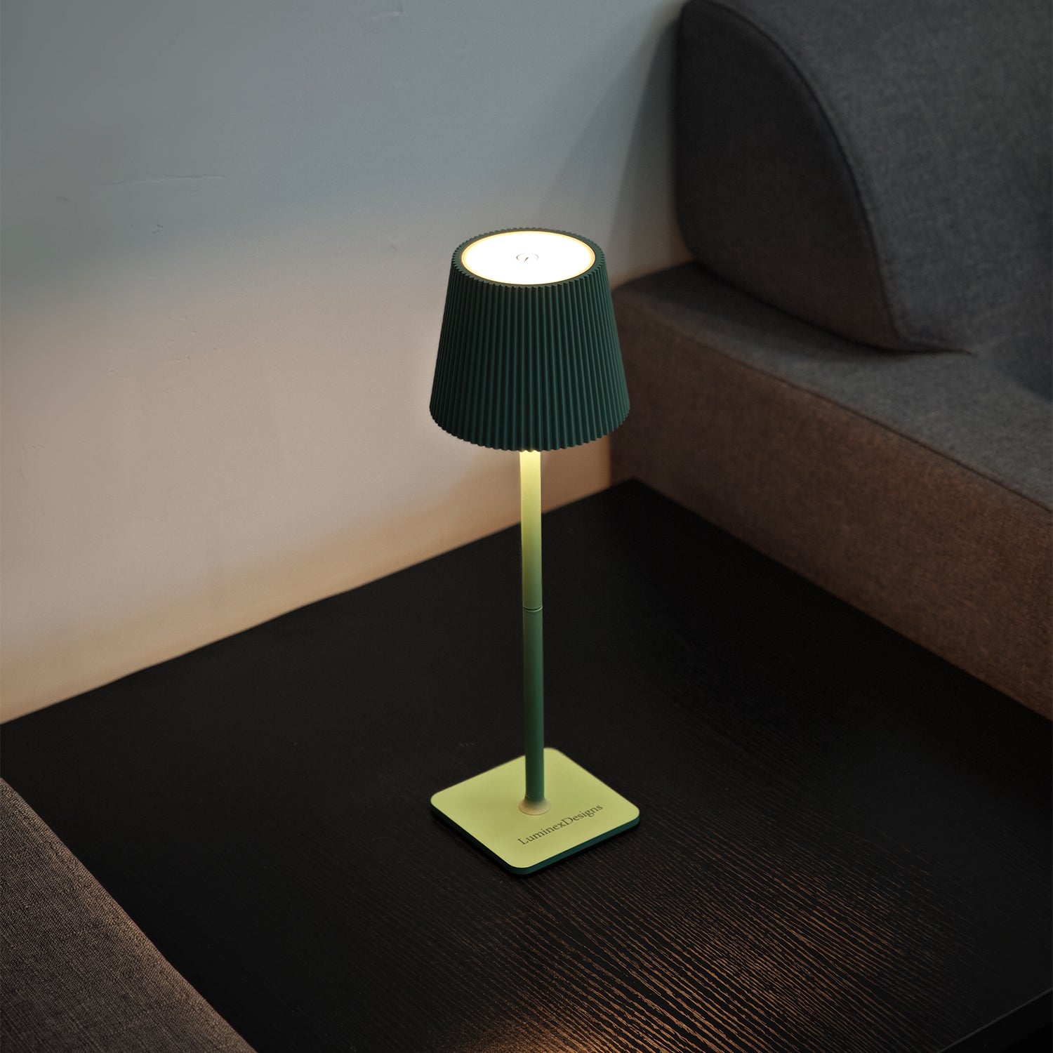 Bedside Lamp, Green