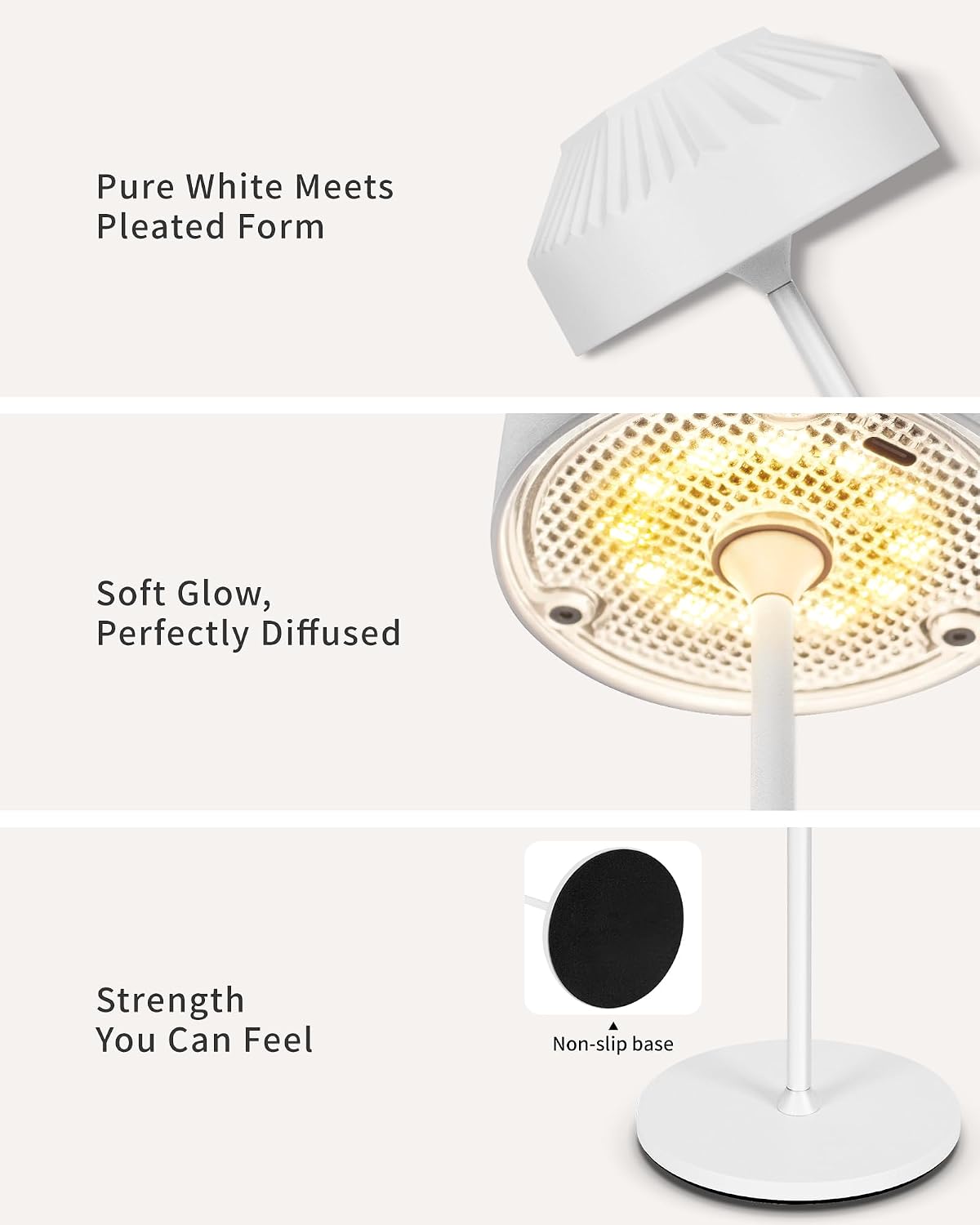 Mini Cordless LED Table Lamps VIOA TL16