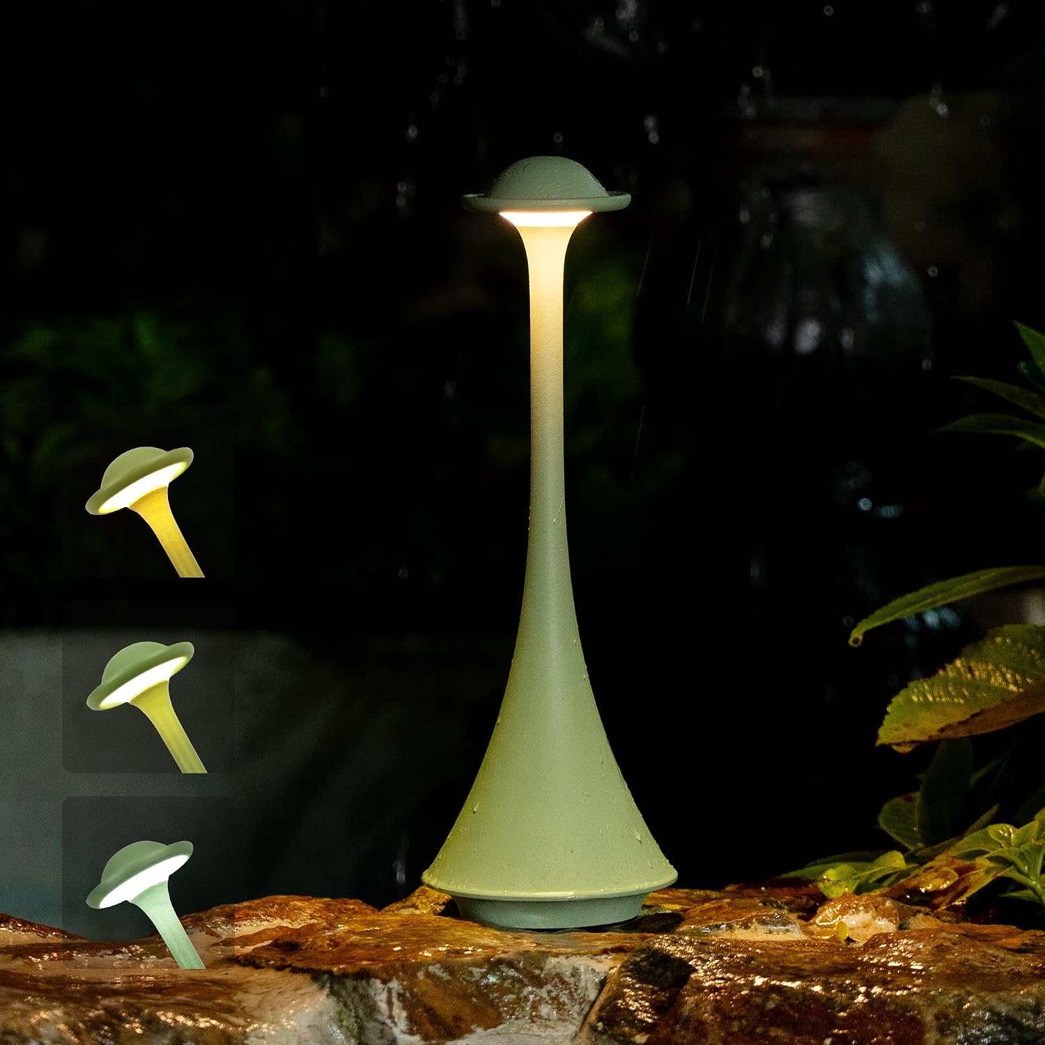 Futuristic Cordless LED Table Lamp AVEL TL15