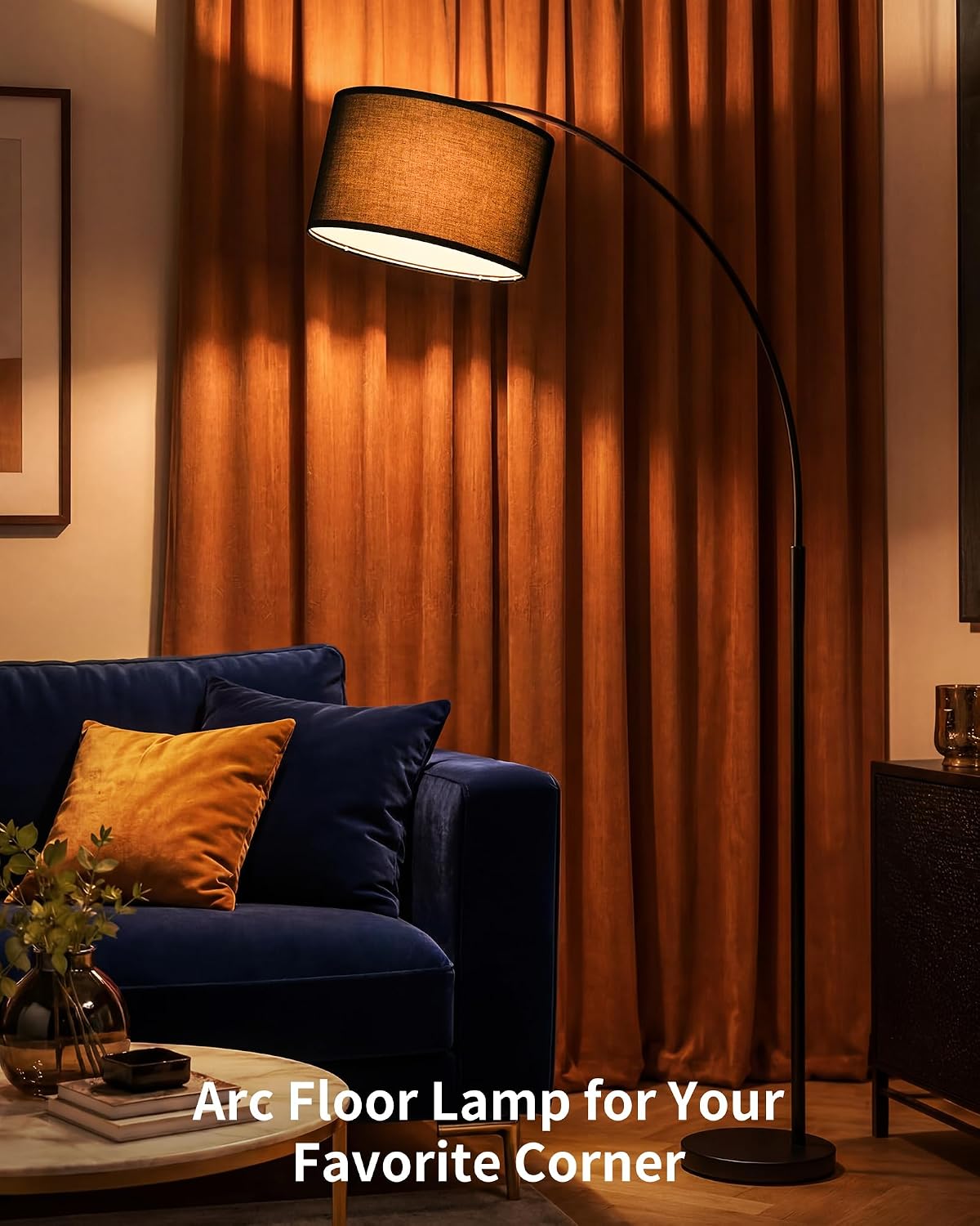 Stylish Arc Floor Lamp for Living Room