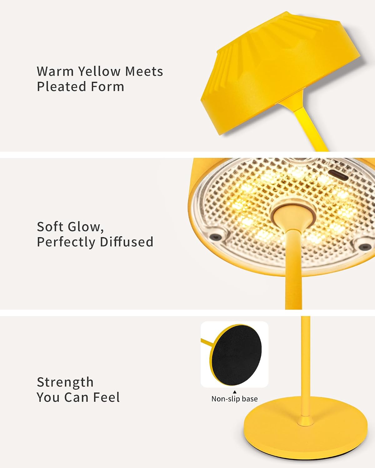Mini Cordless LED Table Lamps VIOA TL16