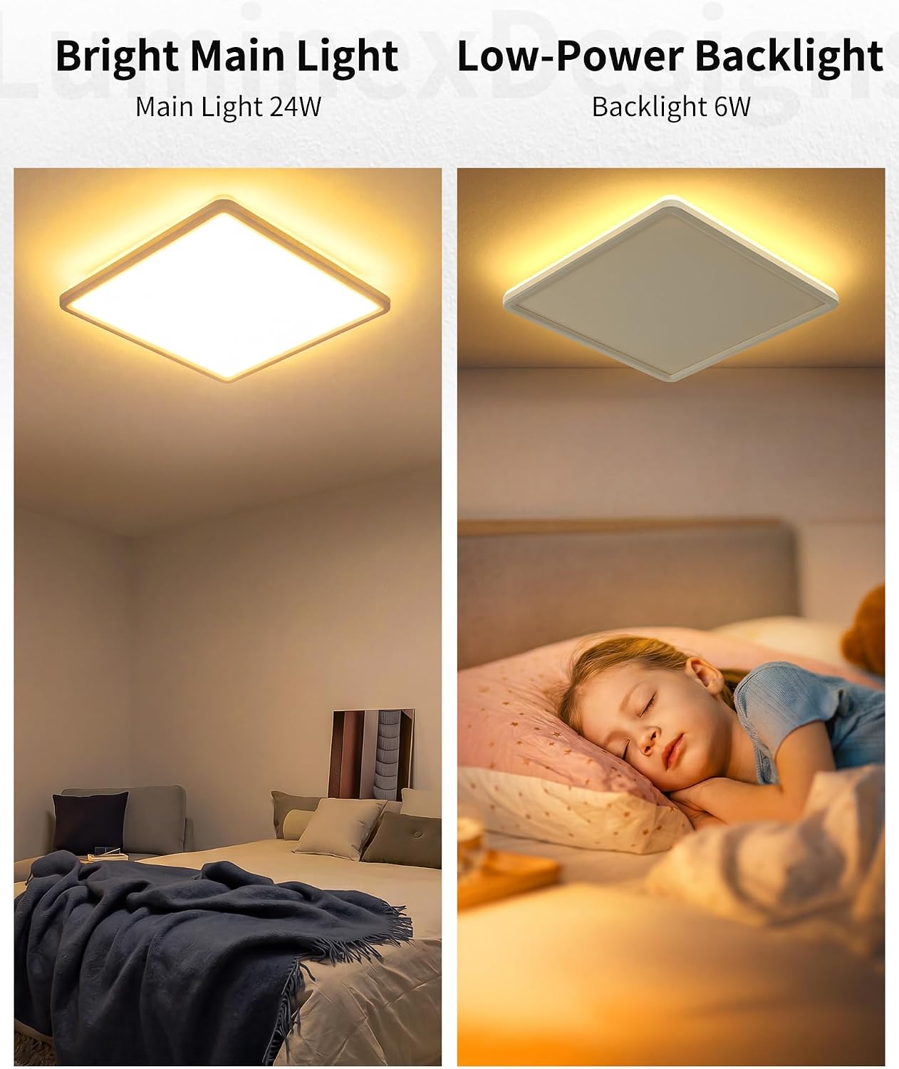 30W Dimmable LED Ceiling Light with Remote Control KARO CL00