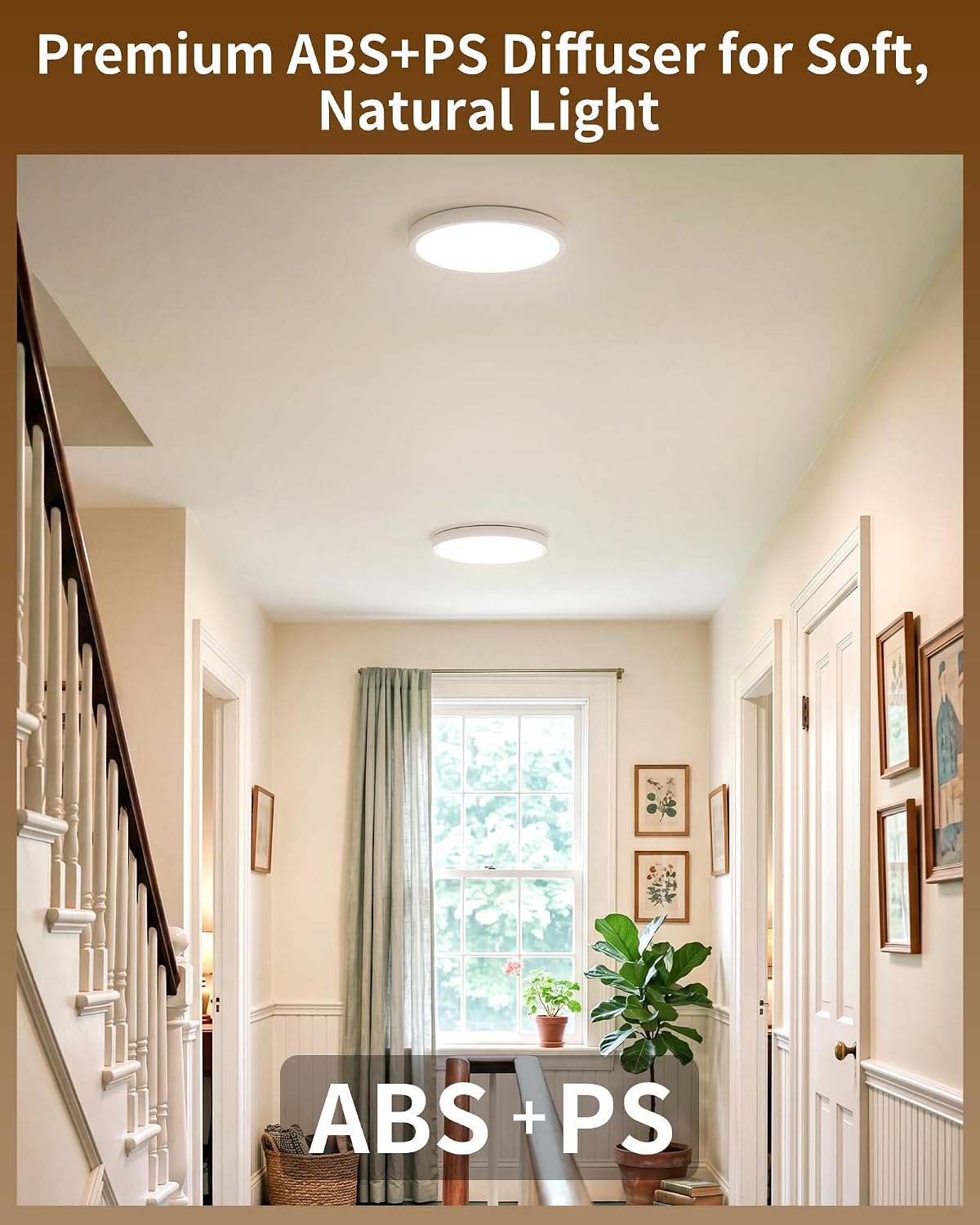 2 Pack 18W LED Ceiling Light