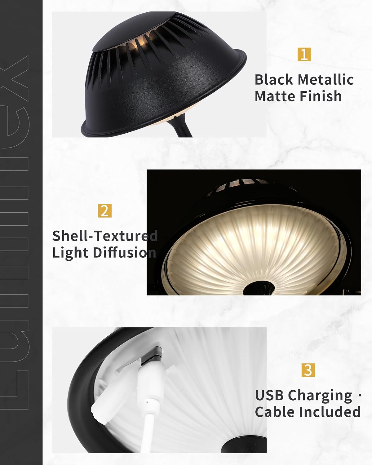Rechargeable LED Table Lamp VIOA TL14