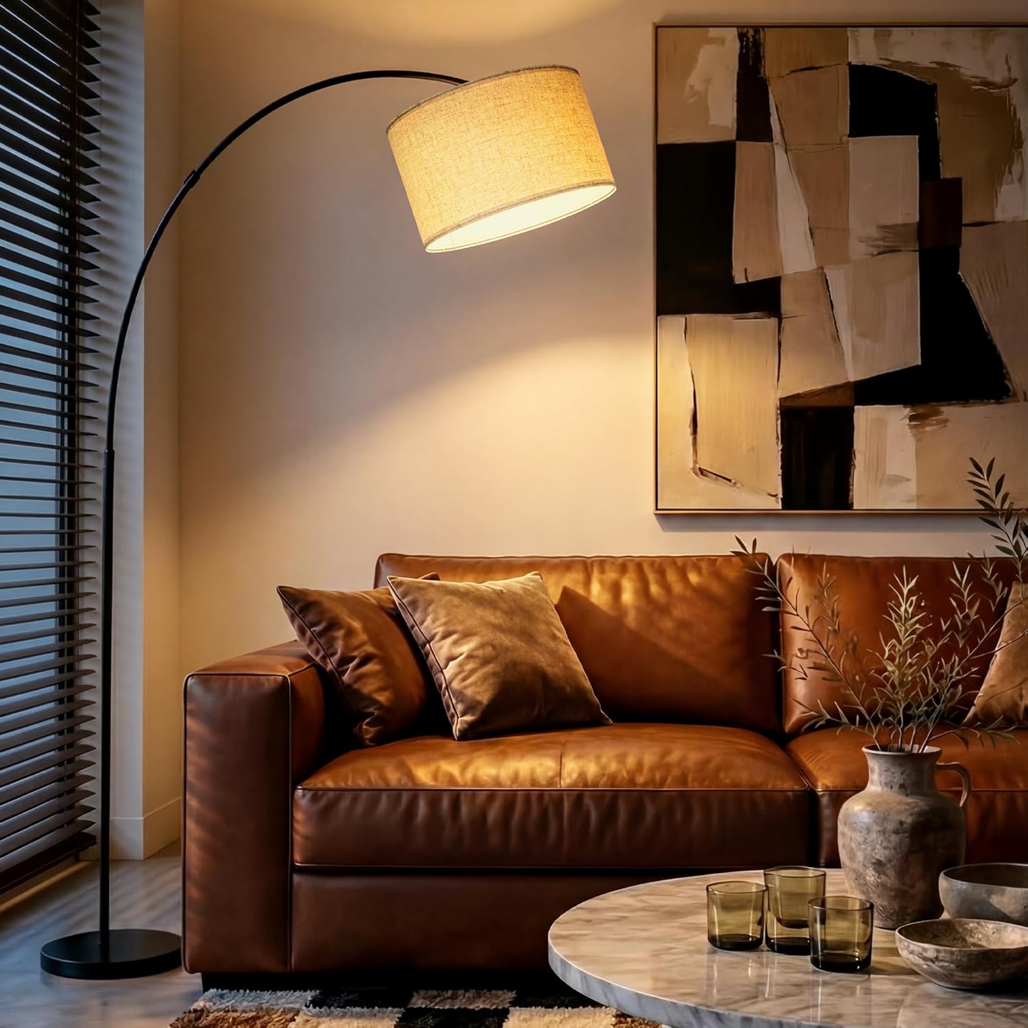 Stylish Arc Floor Lamp for Living Room
