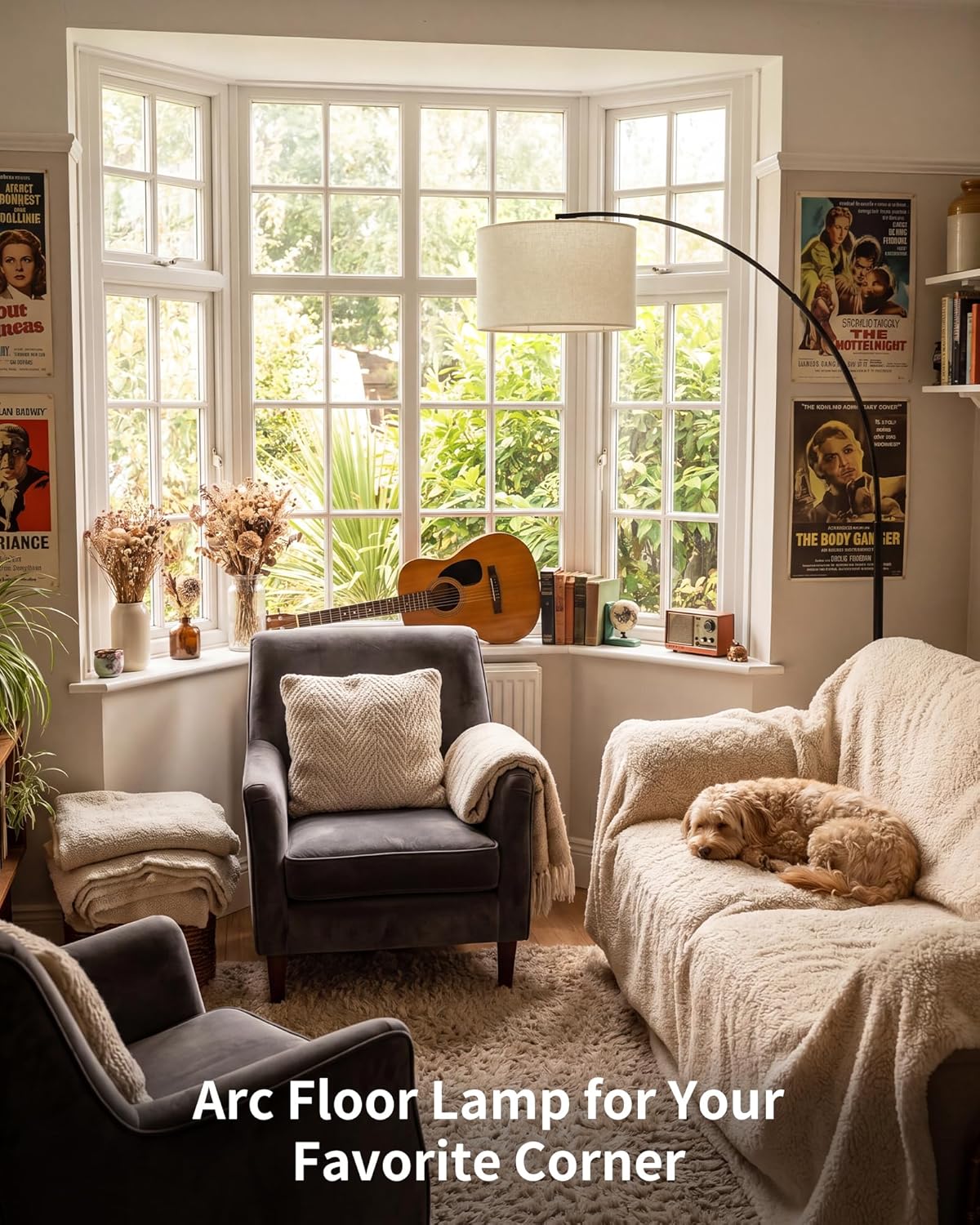 Stylish Arc Floor Lamp for Living Room