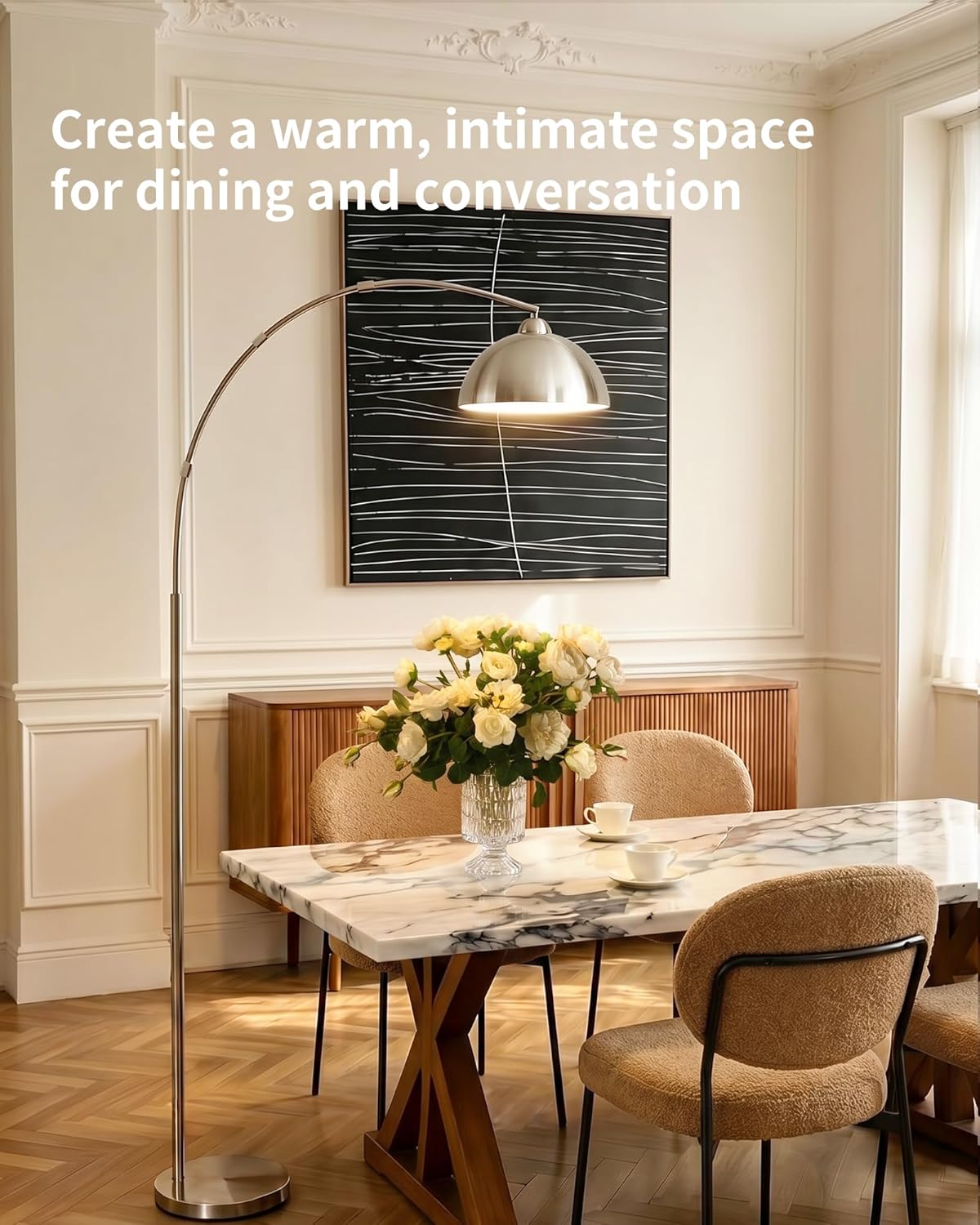 Arc Floor Lamp for Living Room