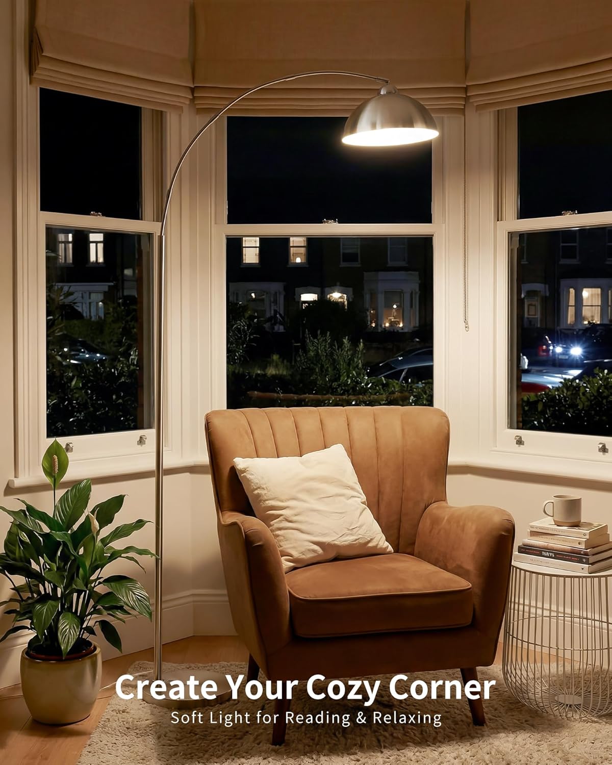 Arc Floor Lamp for Living Room