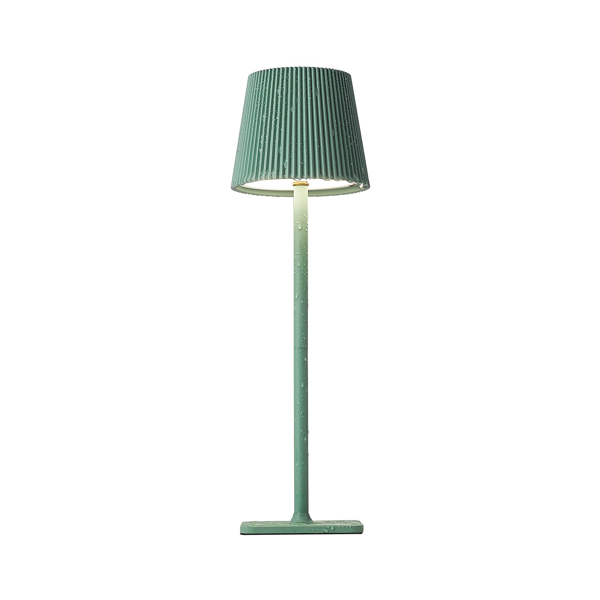 Dimmable Wireless LED Table Lamp with Touch Control - Green